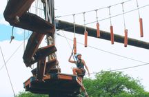 High Ropes Adventure Course at Coral Crater