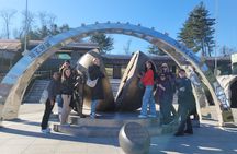 DMZ Tunnel Number 3 with North Korea view and Majang Lake Bridge