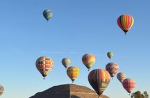 Balloon flight over the Teotihuacan pyramids + cacao workshop
