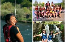 Alanya 3 in 1 Combo Full Day Tour Rafting Zipline Quad Bike