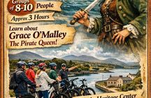 EBIKE GUIDED TOUR HERITAGE center & PIRATE QUEEN Story & LEDGEND