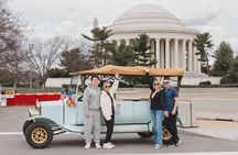 Washington DC Sightseeing Tour by Electric cart or Vintage Car
