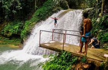Blue Hole and Dunn's River Falls Ocho Rios Jamaica From Falmouth