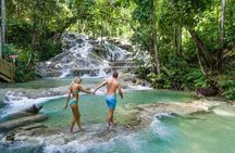 Blue Hole and Dunn's River Falls Ocho Rios Jamaica From Falmouth