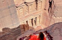 Petra Pink Lake and Dead Sea Private Guided Tour