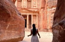 Petra Pink Lake and Dead Sea Private Guided Tour
