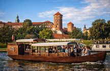 Gondola cruise The Vistula River Krakow private tour up to 12 person