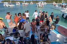 Hip hop Party Boat Adult Only with Open Bar and Snorkel