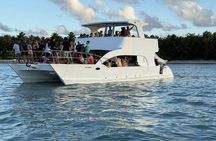 Hip hop Party Boat Adult Only with Open Bar and Snorkel