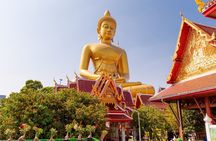 Wat Pak Nam Longtail Boat Tour with Flower Market in Bangkok