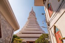 Longtail Boat Tour to Wat Pak Nam Temple and Flower Market