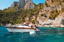 Capri Small Group Boat Day Tour with Transfer from Castellammare