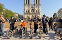 Guided tour of Paris by electric scooter. A fun and unique ride