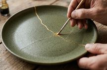 Kyoto Traditional Kintsugi Repair Experience in Nakagyo