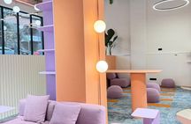 Cosmo Open Workshop in Tbilisi. Leather Wallet sewing Masterclass