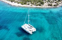 Athens Riviera Full Day Catamaran Cruise to Sounio with Lunch