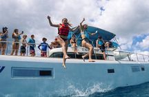Puerto Plata Luxury Catamaran Charter with Snorkeling and Lunch