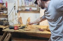 Authentic Moroccan Thuya Wood Carving Workshop in Essaouira