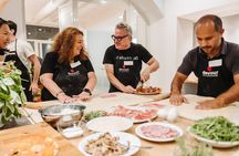 Rome Pizza & Tiramisù Cooking Class with Unlimited Wine