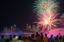 Niagara Falls by Night with Tunnel and Fireworks