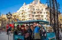 TukTuk tour of Barcelona, the mountains and the beach