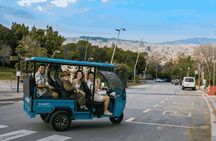 TukTuk tour of Barcelona, the mountains and the beach