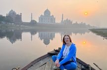 All inclusive Taj Mahal Day Trip from Jaipur Ending in Delhi