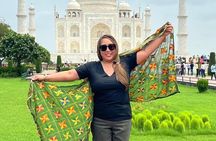 All inclusive Taj Mahal Day Trip from Jaipur Ending in Delhi