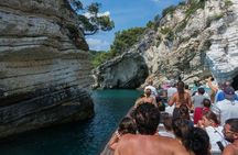Boat excursion along the Gargano coast from Peschici