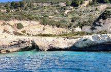 Catamaran tour stops bathing and snorkeling toast with prosecco