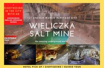 Krakow to Wieliczka Salt Mine: Combo Tour Options (hotel pick-up)