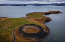 Akureyri to Lake Myvatn and Nature Baths Small Group Tour
