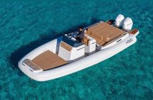 Palermo : Luxury Boat Tour with Drink, Snacks and Snorkeling