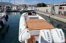 Palermo : Luxury Boat Tour with Drink, Snacks and Snorkeling