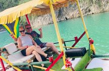 Ocho Rios Blue Hole and Rio Nuevo Bamboo Rafting