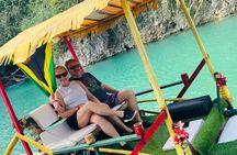 Ocho Rios Blue Hole and Rio Nuevo Bamboo Rafting