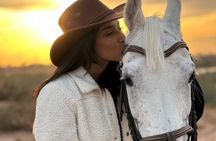 Sunset Horseback Ride in Marrakech’s Palmeraie pickup & drop-off