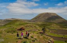 Hiking trail to the Crown Volcano and the Famara Rocks