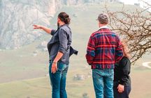 Candy Cane Mountains, Pink Lake & Beshbarmag Private Tour