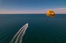 Parasailing Adventure Over Shell Island in Panama City Beach