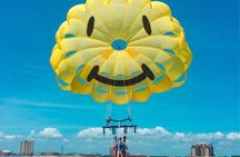 Parasailing Adventure Over Shell Island in Panama City Beach
