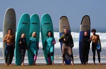 Beginners Surf lessons in Mirleft