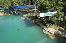 Vang Vieng Zipline Kayaking and Blue Lagoon 2
