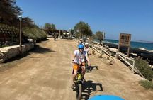 Naxos Ebike Private or Semi Private Guided Tour Ride and Swim