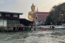 Bangkok: Wat Paknam & Thai Cooking with Private Hotel Transfer