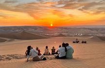Paracas and Huacachina Tour from lime with sunset in the desert