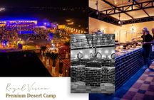 Premium Desert Safari, food Service with 4 alcoholics drinks 