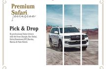 Premium Desert Safari, food Service with 4 alcoholics drinks 