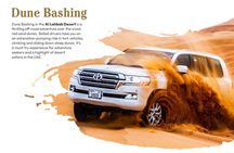 Premium Desert Safari, food Service with 4 alcoholics drinks 