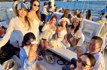 Waikiki Sunset Cruise and Iconic Views with Swimming